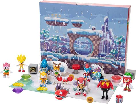 Sonic The Hedgehog Holiday Sonic The Hedgehog 2.5 Advent Calendar 24 ...