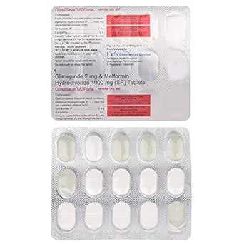 Glimisave M2 Forte - Strip of 15 Tablets : Amazon.in: Health & Personal ...
