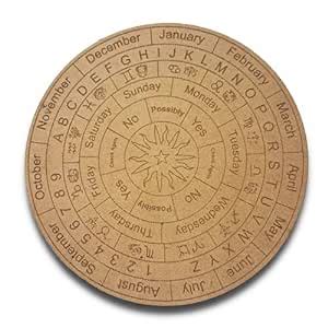 Buy ASHISH Crystal | Wooden Dowsing Board 6inch Online at Low Prices in ...