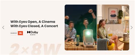 Yaber T2 Plus Outdoor Projector with WiFi 6 and Bluetooth, Native 1080P ...