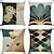 Cushion Cover 4PCS Soft Geometric Simple Classic Throw Pillow Cover ...