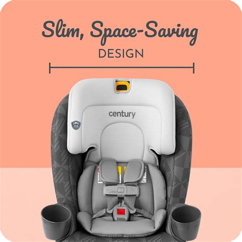 Century Drive On 3-in-1 Car Seat | All-in-One Car Seat for Kids 5-100 ...