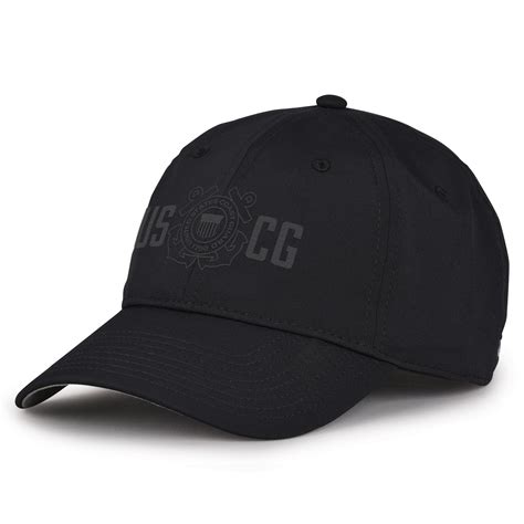Coast Guard Mens U.S. Emblem Tonal Low Profile Performance Hat - ShopCGX