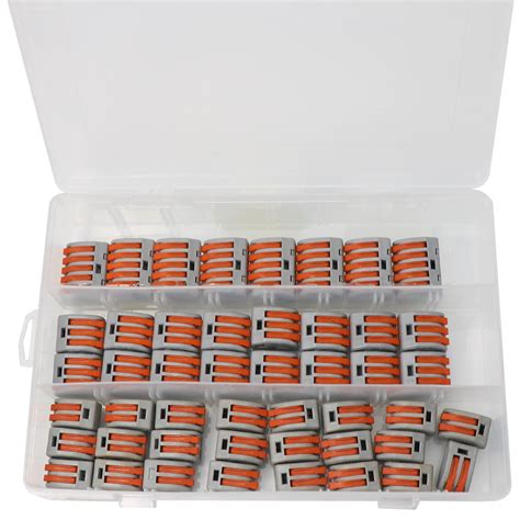 Lever-Nut,Wire Connector,Assortment Pack Conductor Compact Wire ...