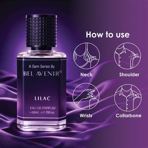 Buy Lilac Perfume 50ml by Bel Avenir - Elegant Floral Scent – Bel ...