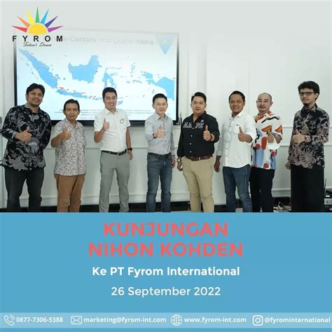 Kunjungan Nihon Kohden ke PT Fyrom International