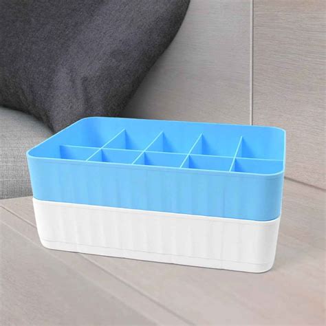 Desktop Storage Box 10-Grid - Drawer Organizer 2-Piece – 69KART