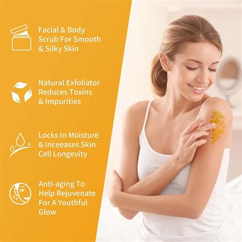 Buy Body Scrub 18 OZ Himalayan Salt Facial Scrub Body Exfoliator ...