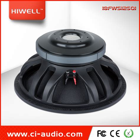 Professional Loudspeaker, 3000 Watt 18 Inch Powerful Subwoofer, 280mm ...
