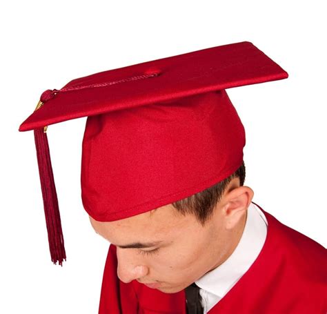 Traditional Graduation Cap/Mortarboard in 7 Colours - Children & Adult ...