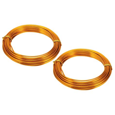 32.8ft Aluminum Wire, 2pcs Jewelry Wire Aluminum Craft Wire 2mm 12 ...