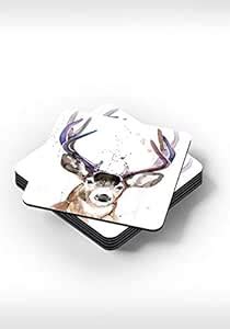 Buy Deer Patch Creatives Drawing-Deer HD Graphic Printed Standard Size ...