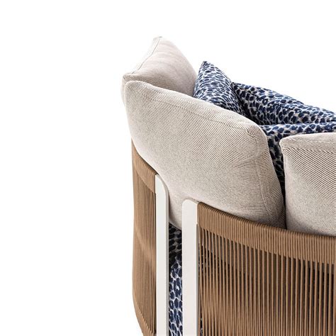 Roxy wave outdoor loveseat - Luxence | LLG – Luxury Living Group