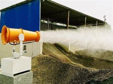 Dust Suppression System - Air Pollution Control Blue Mist Cannon Dust ...