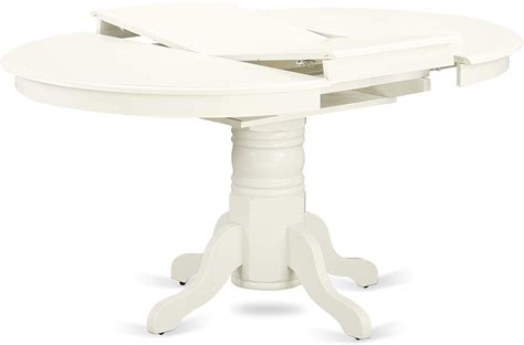Buy East West Furniture AVON5-LWH-W 5PC Oval 42/60 inch Table with 18 ...