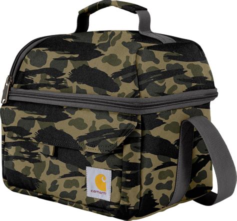 Amazon.com: Carhartt Insulated 12 Can Two Compartment Lunch Cooler ...
