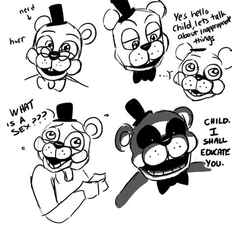 Father Freddy & His Son Toy Freddy | Fnaf, Rebornica fnaf, Fnaf comics