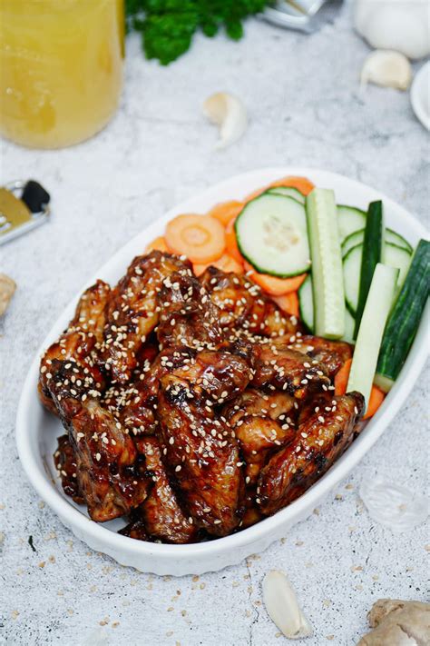 Best Air Fryer Teriyaki Chicken Wings: The Only Recipe You'll Ever Need. 🫚🍗
