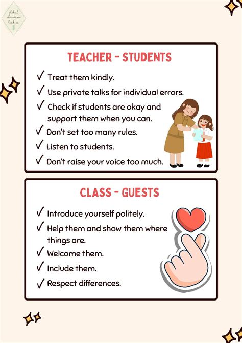 Classroom Rules and Expectations Poster by Global Education Leaders