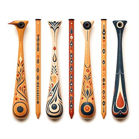 Colorful tunisian pottery whistles musical toy terracotta color clay ...