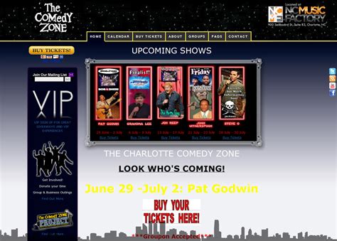 Comedy Zone Clt Nc at Julia Belcher blog