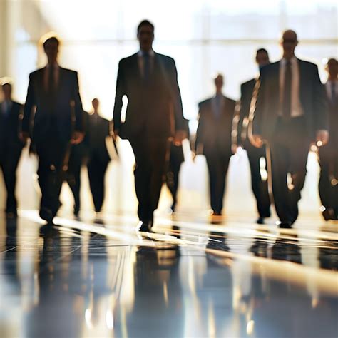 Business Men Walking in Line 的图像结果