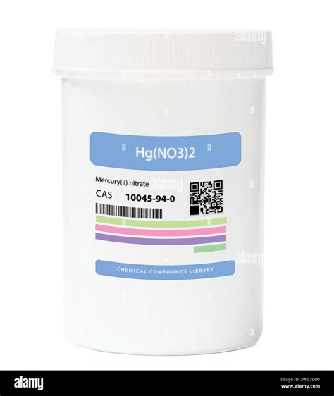 Hg(NO3)2 - Mercury (II) Nitrate. Chemical compound. CAS number 10045-94 ...