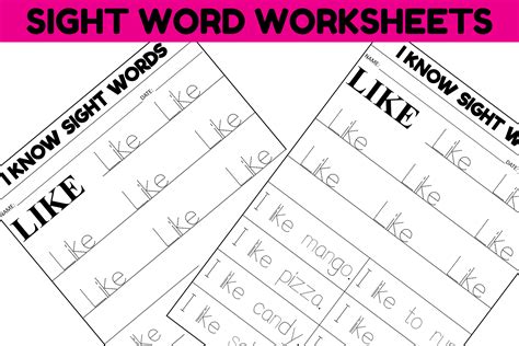 Like Worksheet 的图像结果