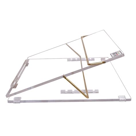 Rasper Acrylic Writing Desk Table Top Elevator Portable Laptop Table ...