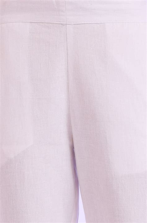 Buy Solid Cotton Blend Palazzos Online for Woman | Shop for Aurelia