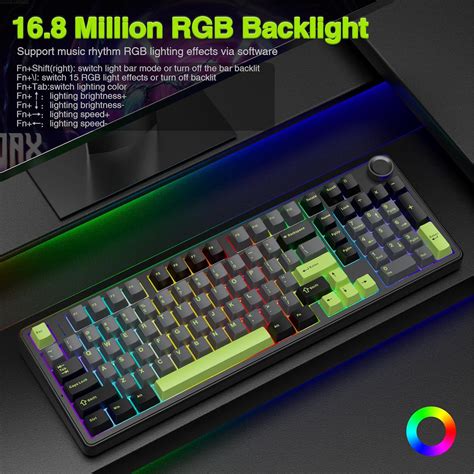 AULA F99 Pro Wireless Mechanical Keyboard with India | Ubuy