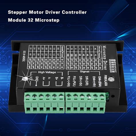 Buy 0.5 to 4A 9 to 40V DC CNC Stepper Motor Driver 32 Micro Step ...