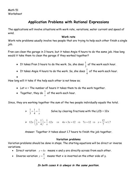 Image result for Application Math Problems