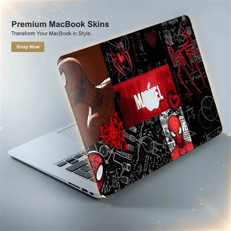 Marvel Comics Character Collage Laptop Skin for MacBook | Buy Online ...