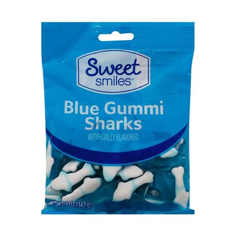 Buy Sweet Smiles Blue Gummi Sharks, 6 oz from Dollar General - Instore