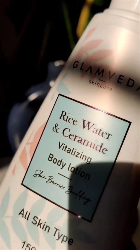 Watch Glamveda Korean Glass Skin Rice & Ceramide Vitalizing Body Lotion ...