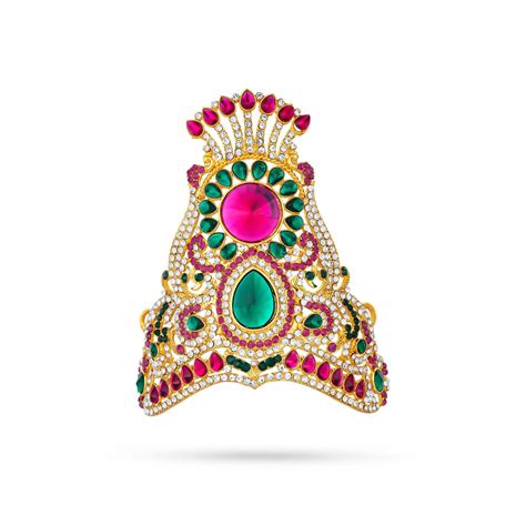 Giri - Half Crown | Stone Mukut | Stone Kireedam