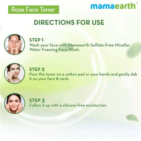 Buy MAMAEARTH ROSE FOR PORE TIGHTENING FACE TONER LIQUID 200 ML Online ...