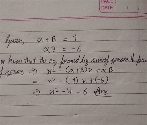 Find the equations of the lines which cut off intercepts on the axes ...