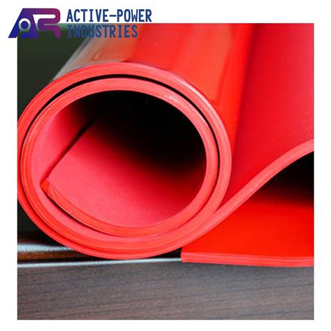 Synthetic Manufactured Silicone Rubber Sheet (SI) with Well Performs ...
