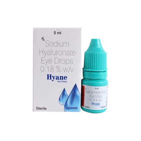 Buy Hyane 0.18% Eye Drops 5 ml online | Uses, Side Effects, Price and ...