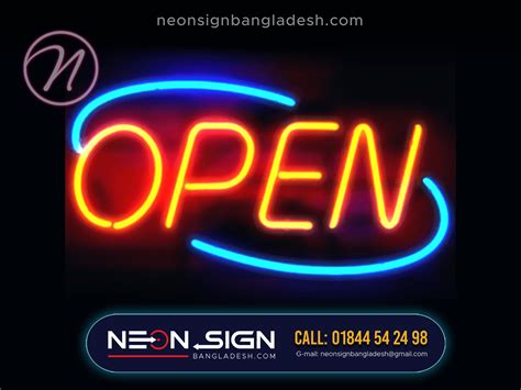 Elevate Your Business with Neon Open Signs