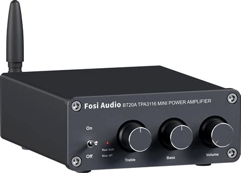 Fosi Audio V3 Mono Power Amplifier for Home Audio Speakers, Mini ...