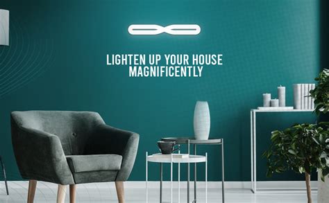 Havells Aurora Glamtube 20W- 4000K Neutral White Decorative Infinity ...