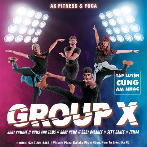 🔥 GROUP X - TẬP LUYỆN CÙNG ÂM NHẠC 🔥 | Vincom