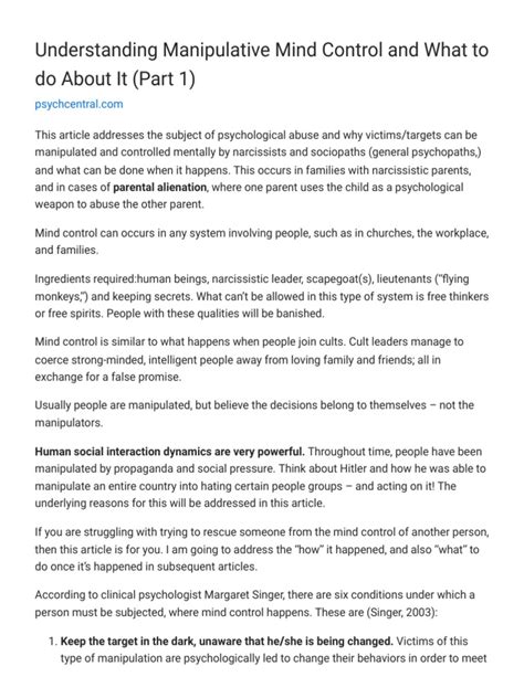 Mind Control 的图像结果