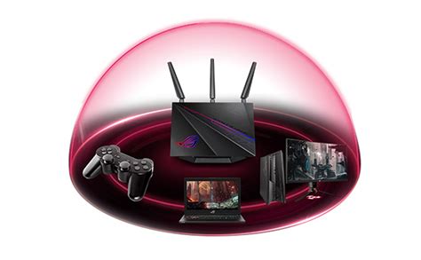 ASUS ROG Rapture GT-AC2900 Dual Band WiFi Gaming Router, Extendable ...