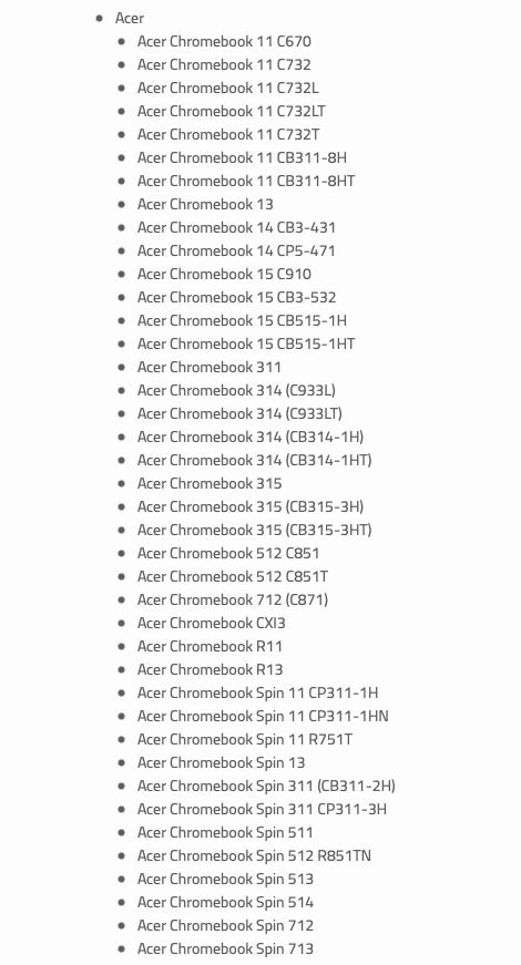 Android 11 è in arrivo su Chrome OS: ecco quali Chromebook lo riceveranno
