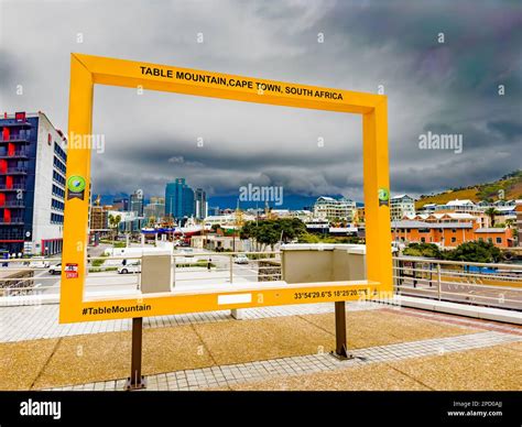 Cape Town, South Africa - March 8, 2023: Yellow Rectangle photo frame ...