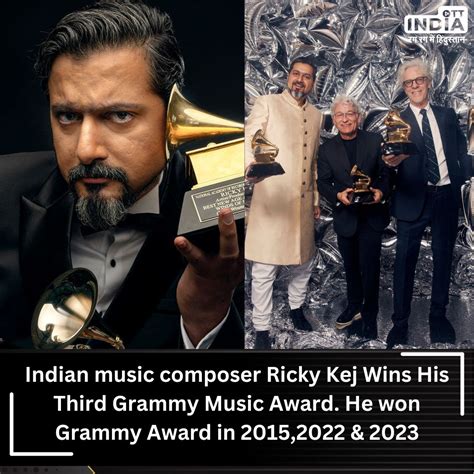 OTT India on Twitter: "Ricky Kej won the #GrammyAward for the 3rd Time ...